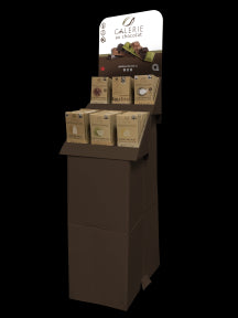 Galerie au Chocolat - Fairtrade 100g Bars Floor Disp 48u (1disp)