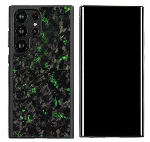 S24Ultra Phone Case Carbon Fiber Magnetic Shockproof Cover