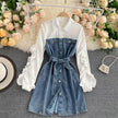 New Fashion Retro denim dress