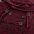 Turtleneck hooded sweater