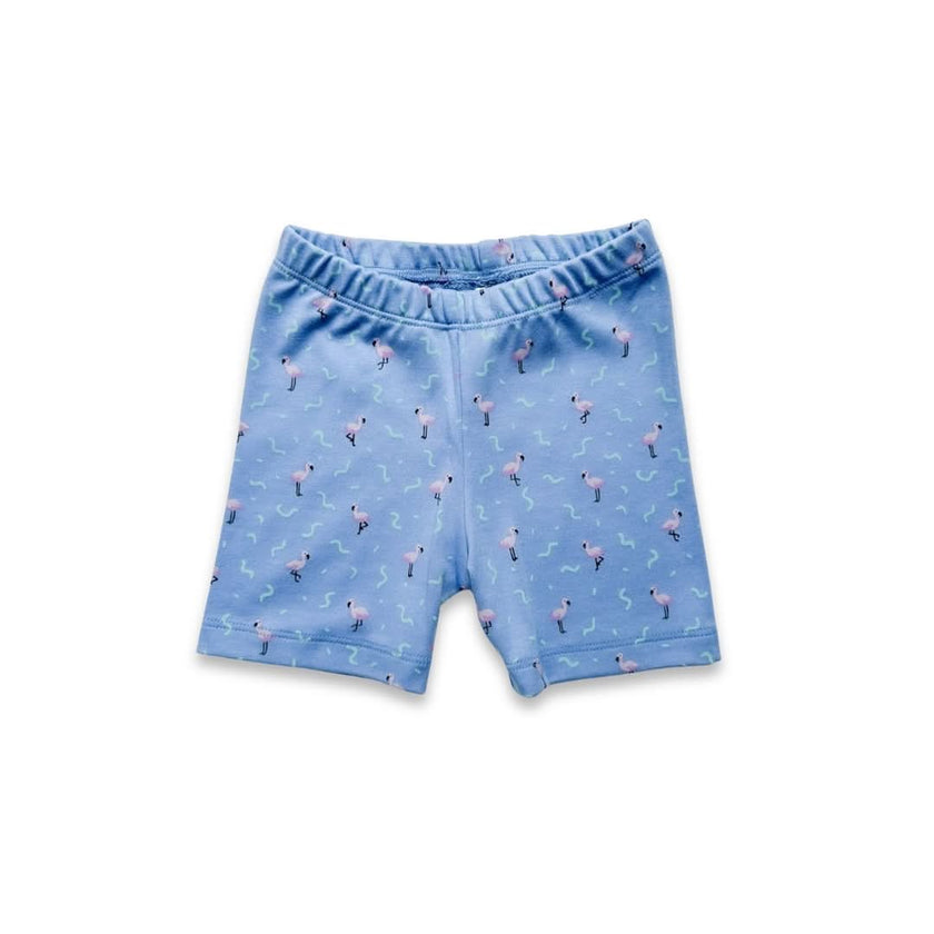 Kids' Bamboo Bike Shorts | Saltwater Floral