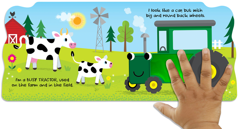 Little Hippo Books - Busy Tractor