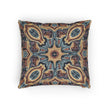 Bohemian Woven Pillow – Mosaic Medallion Decorative Throw Pillow
