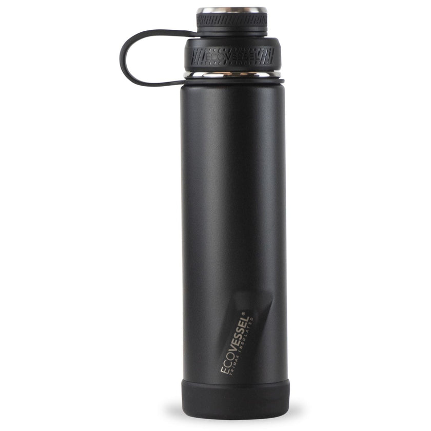 24 oz EcoVessel Boulder Insulated Stainless Steel Water Bottle