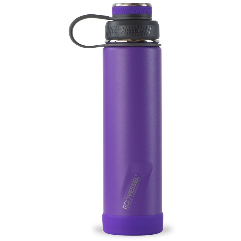 24 oz EcoVessel Boulder Insulated Stainless Steel Water Bottle