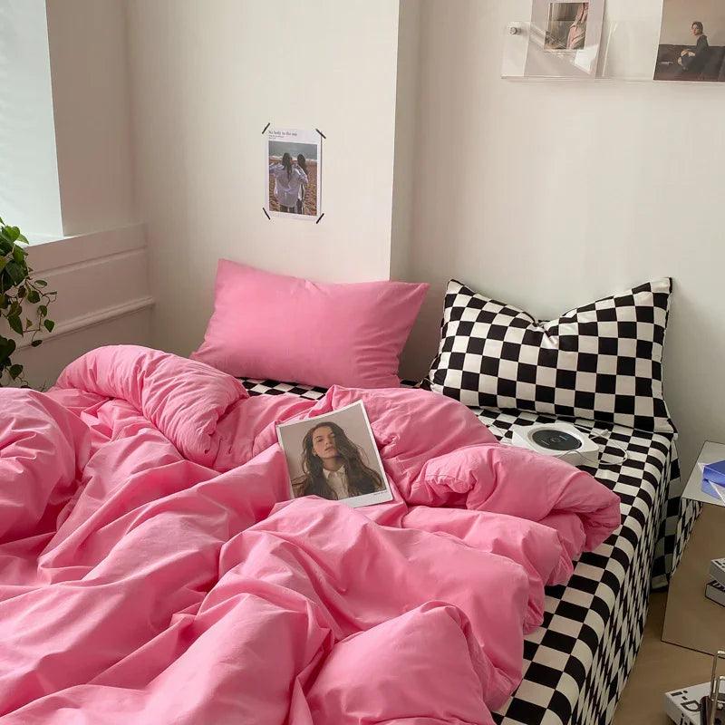 Four-piece Cotton Bed Sheet Duvet Cover Duvet Cover Bedding