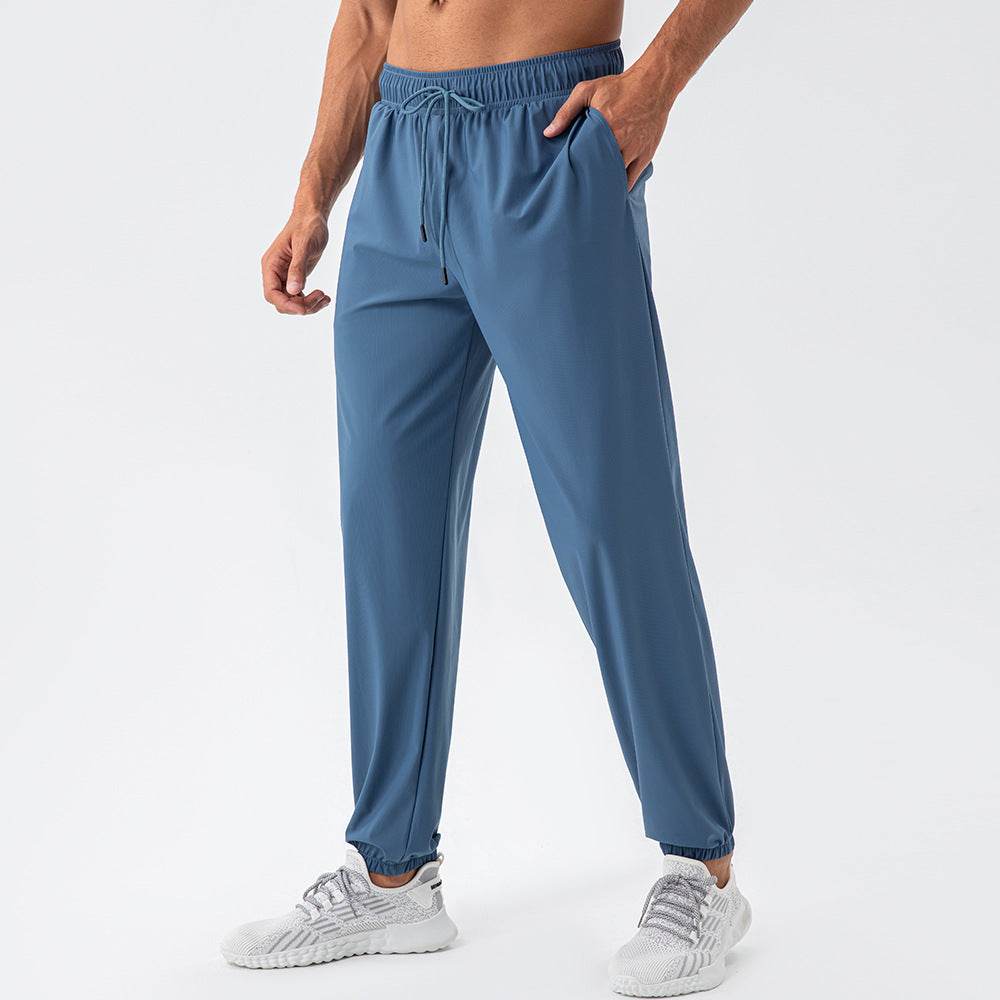 Men's Nylon Cool Feeling Loose Fitness Track Pants Quick-drying