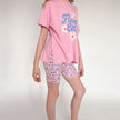 Youth Bamboo Bike Shorts | Saltwater Floral
