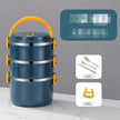 Multilayer Thermal Stainless Steel Insulated Lunch Box for Adults