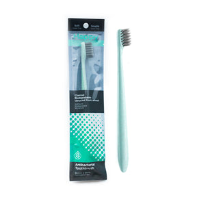Happy Natural Products - Charcoal Biodegradable Toothbrush (1un)