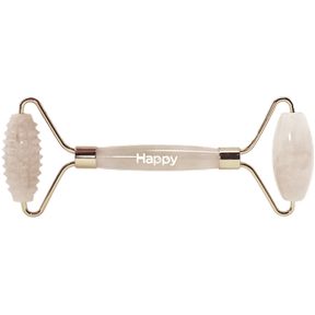 Happy Natural Products - Duo Texture Roller - Rose Quartz (1pk)