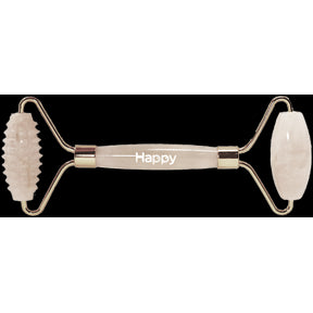 Happy Natural Products - Duo Texture Roller - Rose Quartz (1pk)