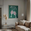 Impression sur toile Wall art Merry Everything
