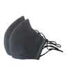 Happy Natural Products - 3 Layer Mask with Filter - Charcoal (2pk)