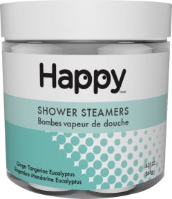 Happy Natural Products - Ginger Tangerine Eucalyptus Steamer (265g)