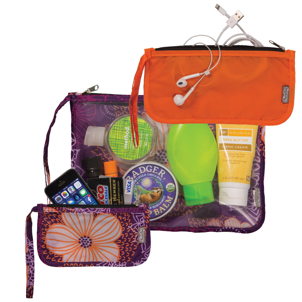 ChicoBag Travel Zip Pouches (Set of 3)