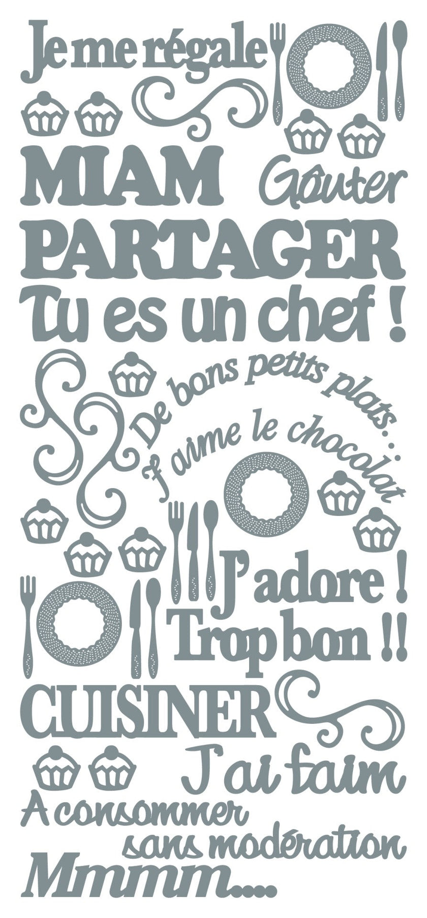 Peel Off Stickers - Je me regale