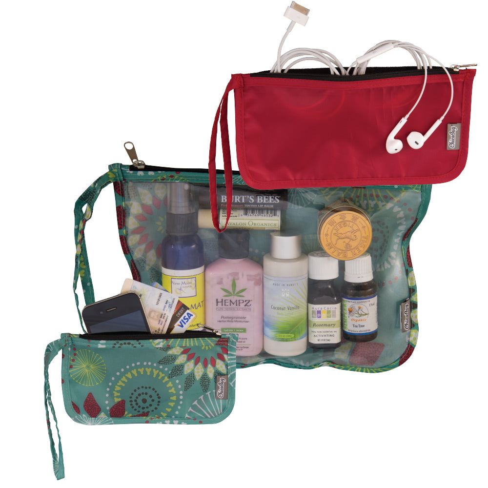 ChicoBag Travel Zip Pouches (Set of 3)