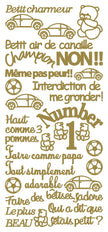 Peel Off Stickers - Petit Charmeur