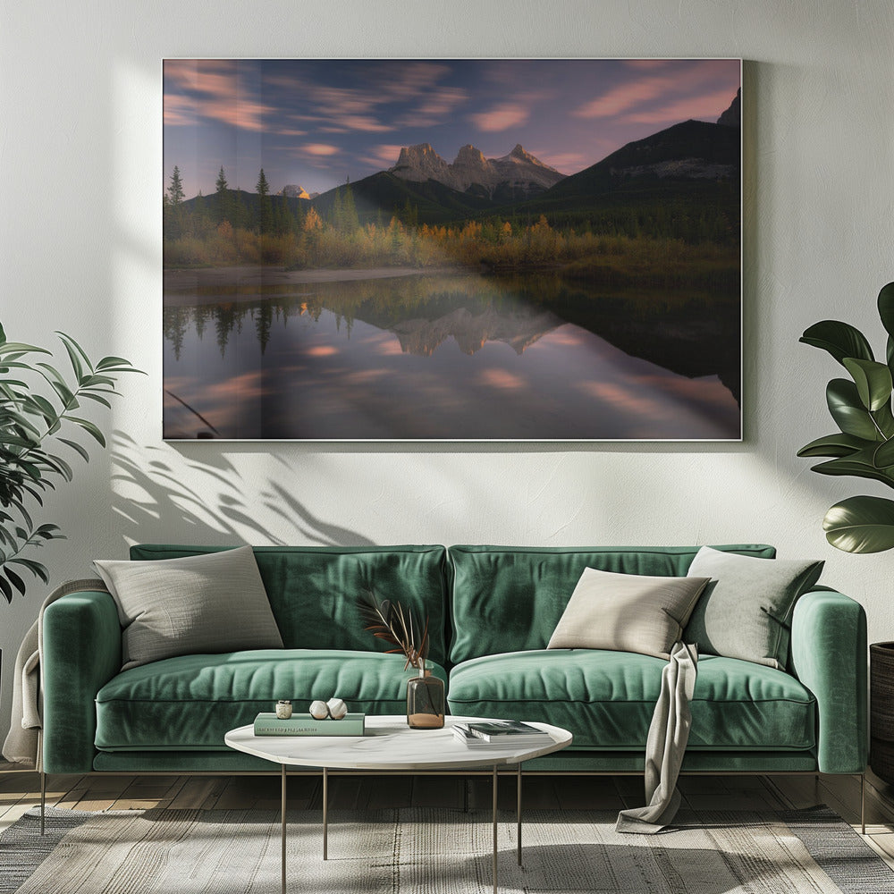 Décoration murale : Trois sœurs et un petit frère
