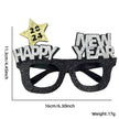 New Year Party Photo Prop Glasses Set – Funny NYE Novelty Glasses & Hats