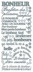 Peel Off Stickers - Bonheur