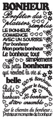 Peel Off Stickers - Bonheur
