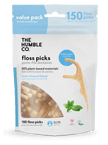 The Humble - Dental Floss Picks Mint Value Pk (150pc)