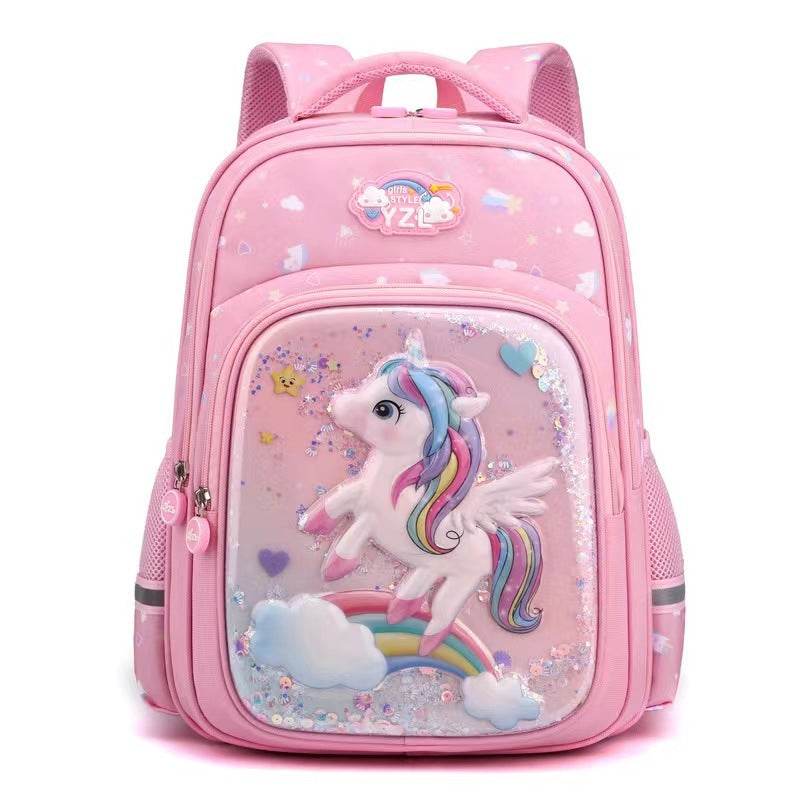 Primary School Cute Cartoon Mermaid Girls Backpack