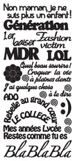 Peel Off Stickers - Génération