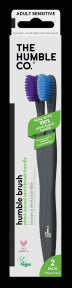 The Humble - Blue/Purple Plant Based Toothbrush (2ct)