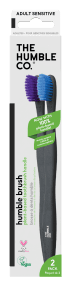 The Humble - Blue/Purple Plant Based Toothbrush (2ct)