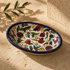 Ceramic Soap Dish with Drainage  11×14.3×3 cm – Soap Holder Tray