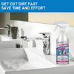 Stainless Steel Cleaner For Bathroom Washbasins, Stain Removal Cleaner For Shower Room Glass Scale, Bathtub Cleaner