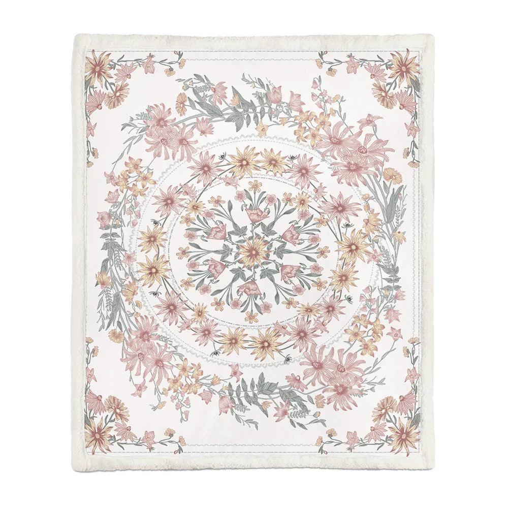 Flannel Blanket Air Conditioning Blanket Napping Blanket