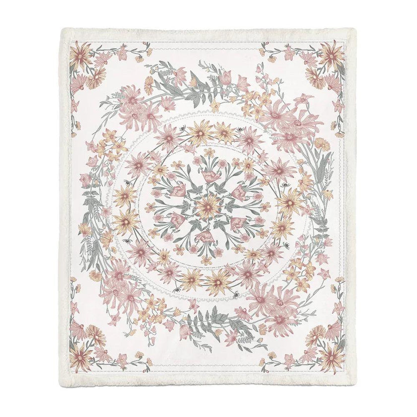 Flannel Blanket Air Conditioning Blanket Napping Blanket