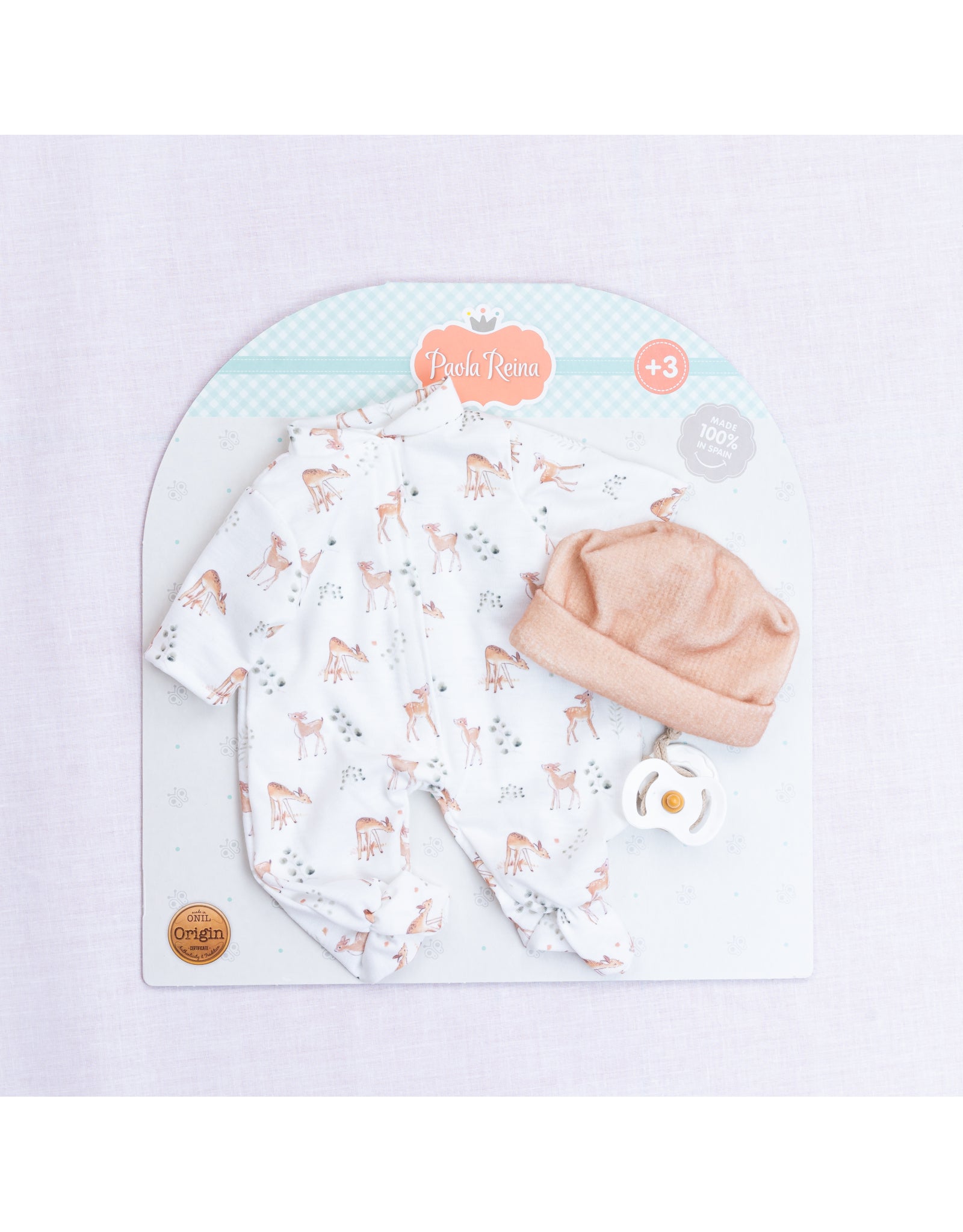 Clothes for Alex & Sonia dolls - Fawn pajamas - Paola Reina