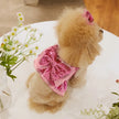 Pawrbie Glam Dog Dress Set | Dress with Matching Bow