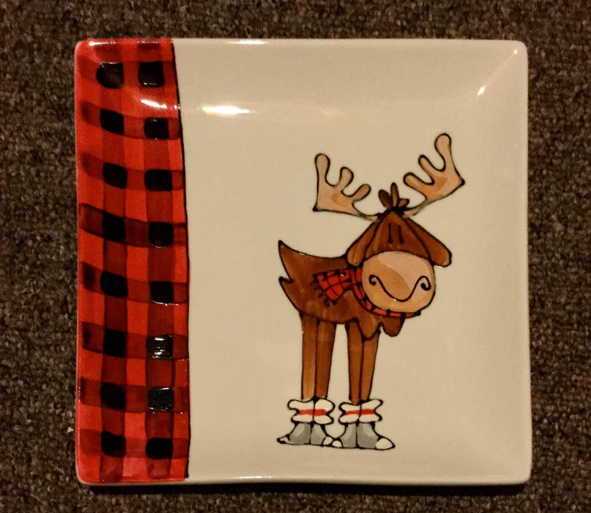 Assiette 6 1/2’’ x 6 1/2’’
