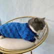 Gigi Royal Sweater | Dog Knit Sweater