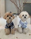 Fiona Set – Luxury Plaid Outfit Set for Dogs