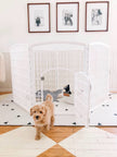 Tapis de jeu pour bébé Little Bot (Tapis Ofie, ligne zen + triangle)