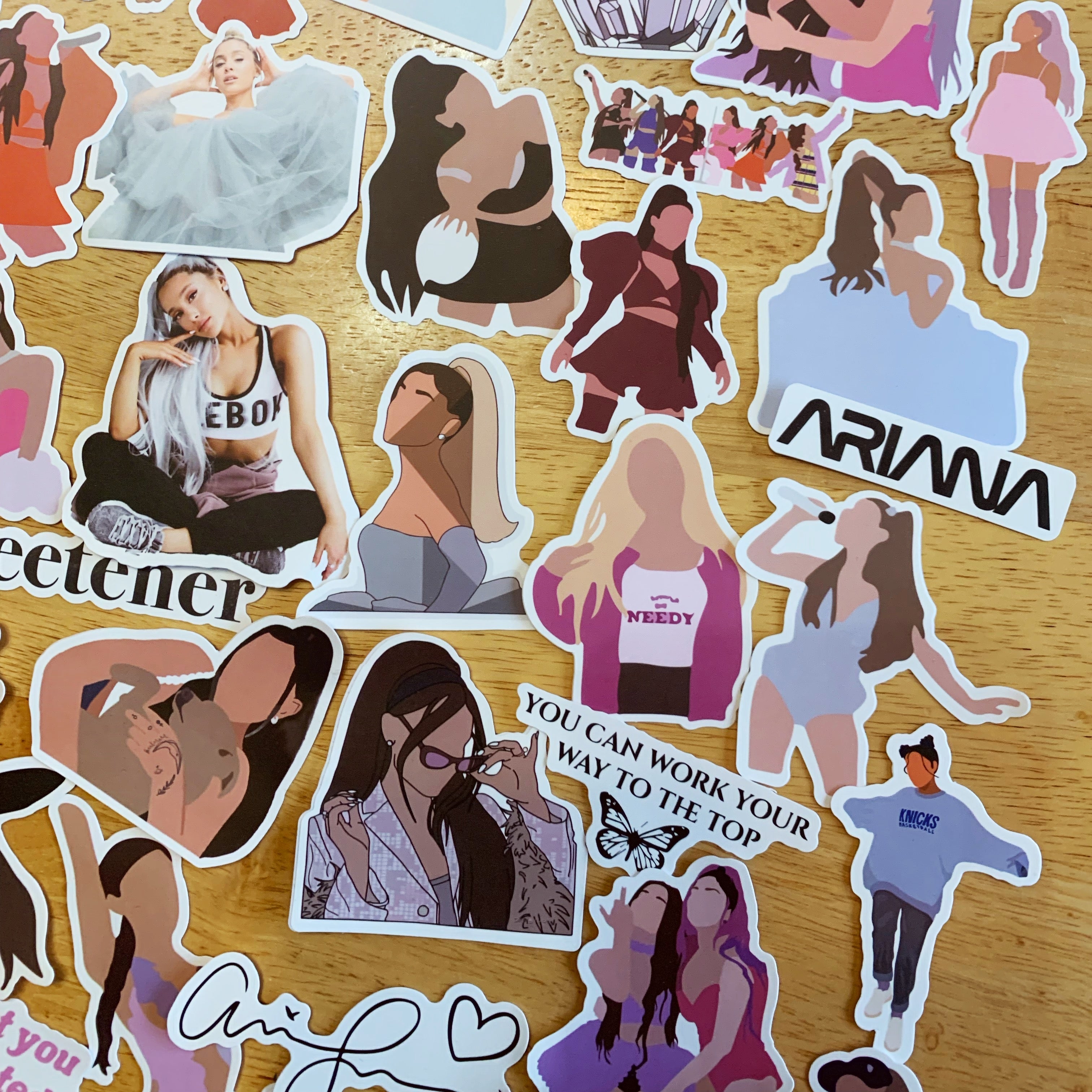 Ariana Grande Sticker Set