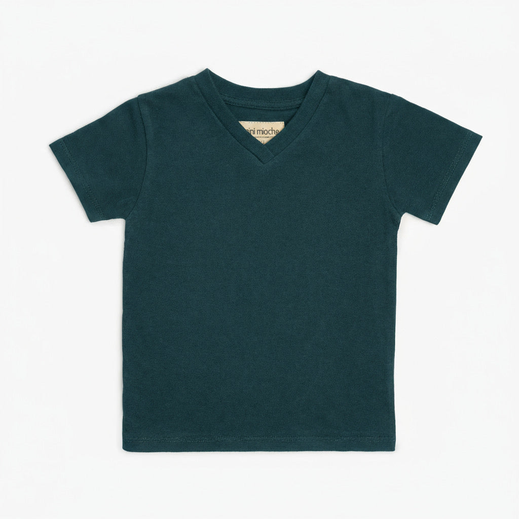 T-shirt à col en V Cloud