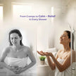 Zen & Hearth Cycle Comfort Shower Steamers – Aromatherapy Self-Care with Clary Sage, Lavender & Geranium for Calming Cycle Day Rituals – Made in Canada