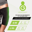 Green Drop Elbow compression Sleeve