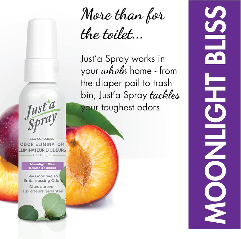 55 ml (1.9 oz), Moonlight Bliss Toilet Spray | Just'a Spray