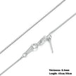 Timeless Elegance: 925 Sterling Silver Adjustable Necklace Chain For Women