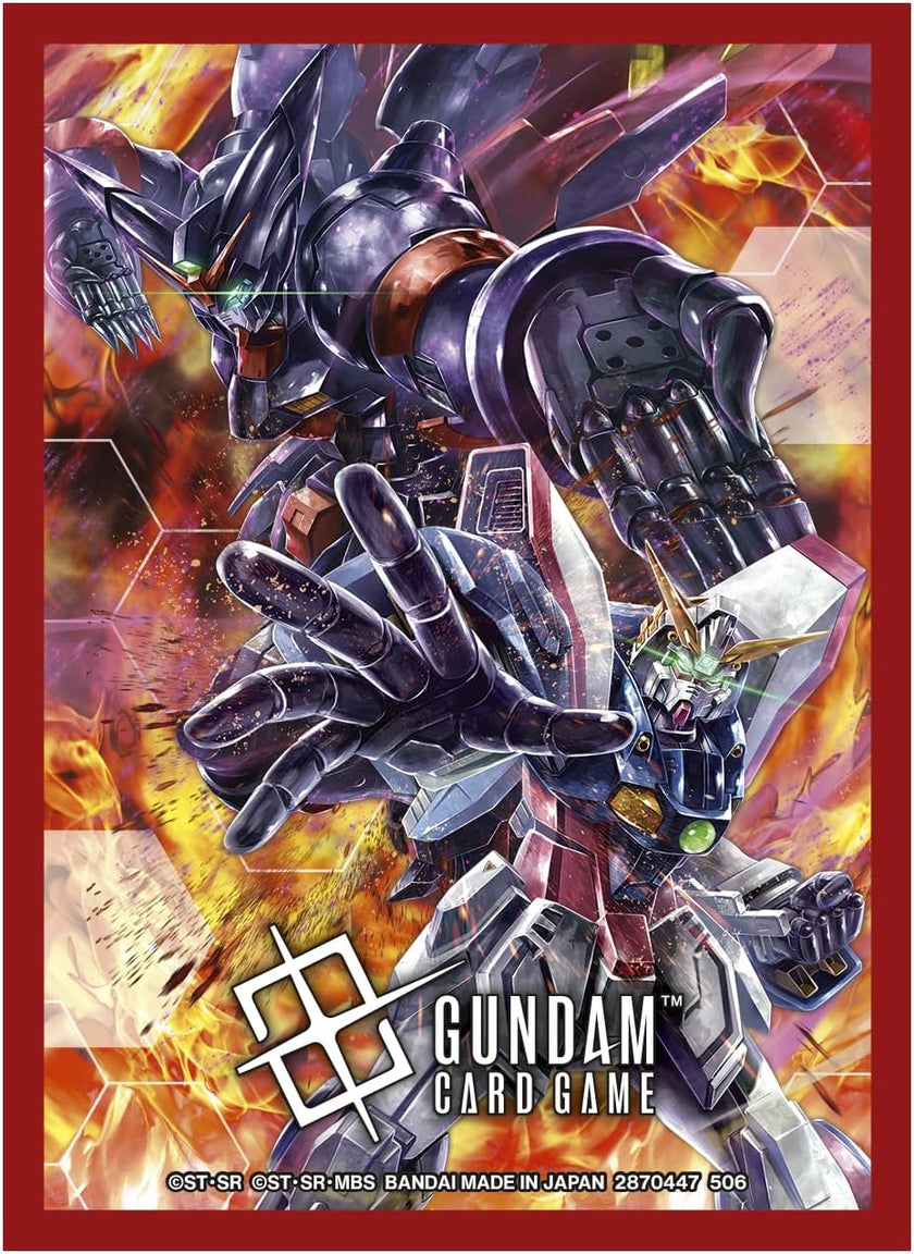 Gundam Card Game - Official Card Sleeves 02 - Shining Gundam VS Master Gundam