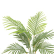 Pijao Artificial Hawaii Kwai Palm Tree Potted Plant 4'